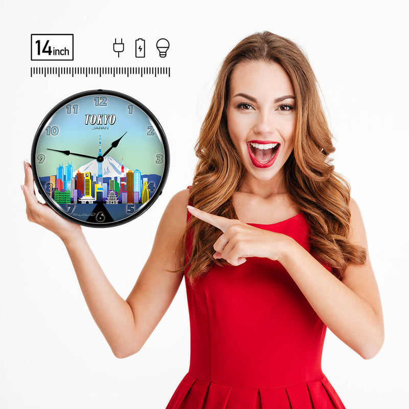 Collectable Sign and Clock Wall Clock
