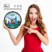 Collectable Sign and Clock Wall Clock