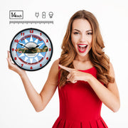 Collectable Sign and Clock Wall Clock