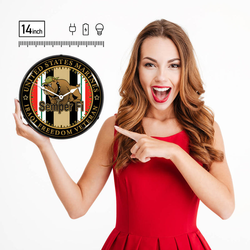 Collectable Sign and Clock Wall Clock