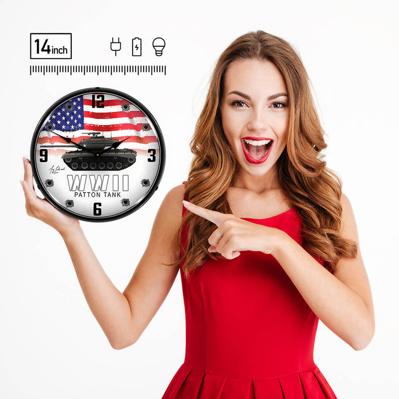 Collectable Sign and Clock Wall Clock