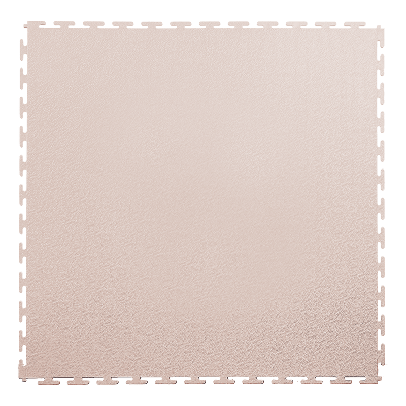 Lock-Tile 7mm Tan PVC Smooth Tile (10 Pack)