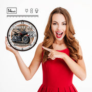 Collectable Sign and Clock Wall Clock