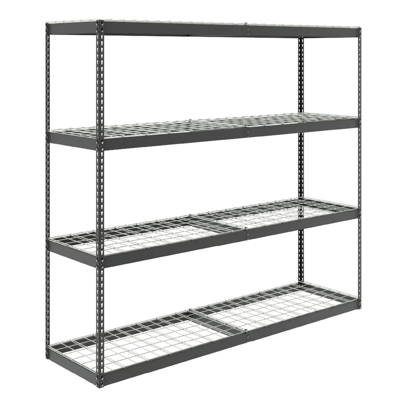 MonsterRAX 24" x 92" x 84" Heavy-Duty Garage Rack Shelving (Hammertone)