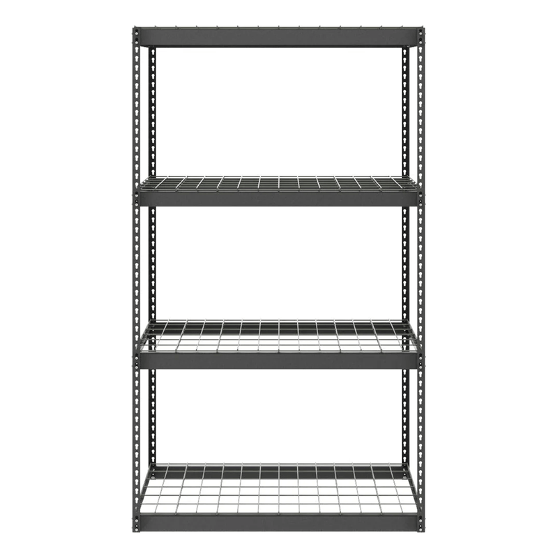 MonsterRAX 24" x 48" x 84" Heavy-Duty Garage Rack Shelving (Hammertone)