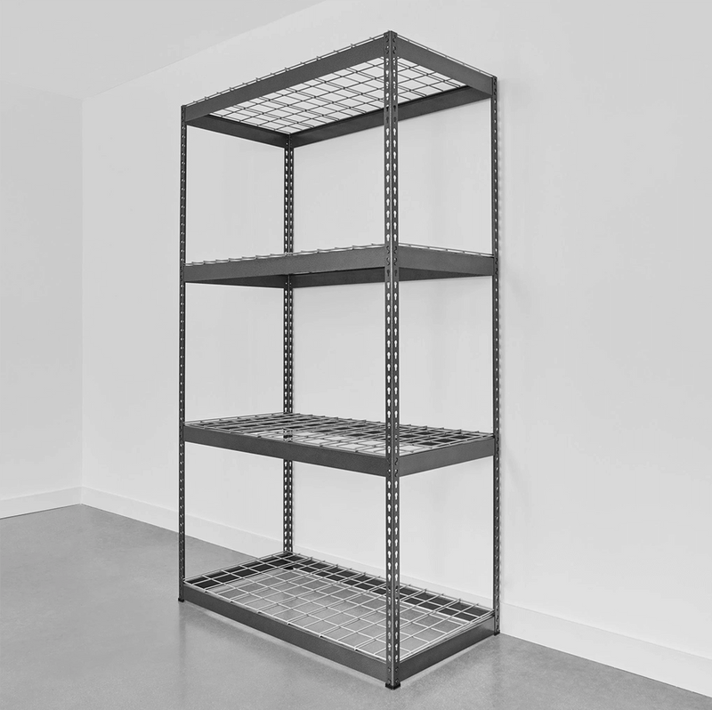 MonsterRAX 24" x 48" x 84" Heavy-Duty Garage Rack Shelving (Hammertone)