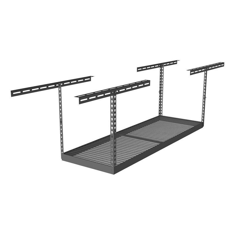 MonsterRAX 2' x 6' Overhead Storage Rack with 12-24-Inch Drop (Hammertone)