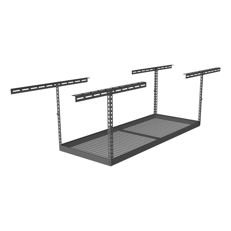 MonsterRAX 3' x 6' Overhead Storage Rack with 12-24-Inch Drop (Hammertone)