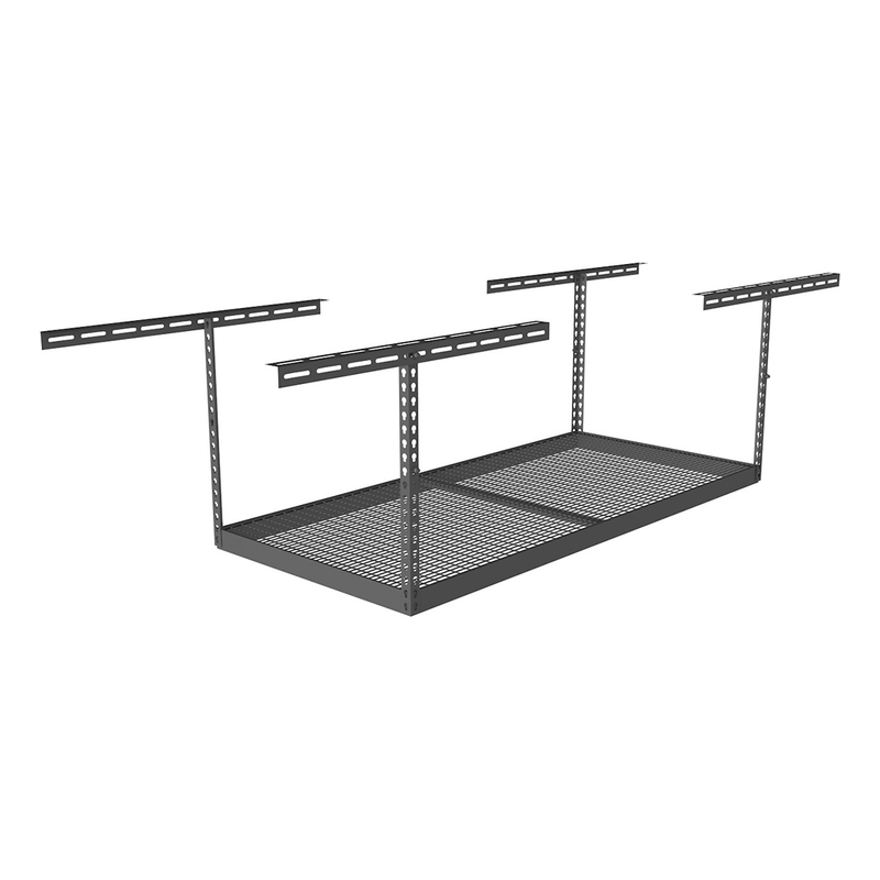 MonsterRAX 4' x 6' Overhead Storage Rack with 12-24-Inch Drop (Hammertone)