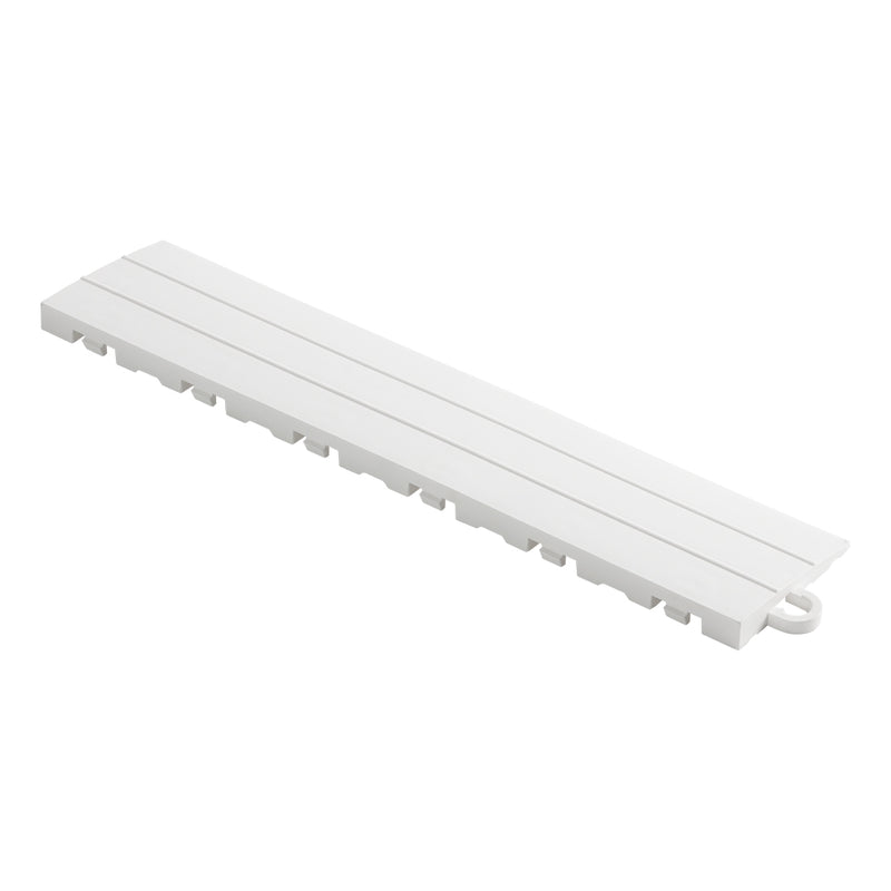 Speedway Tile White Garage Floor Tile Ramp - Pegged (10 Pack)