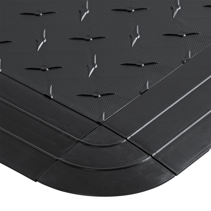 Speedway Tile Yellow Garage Floor Tile Ramp - Pegged (10 Pack)