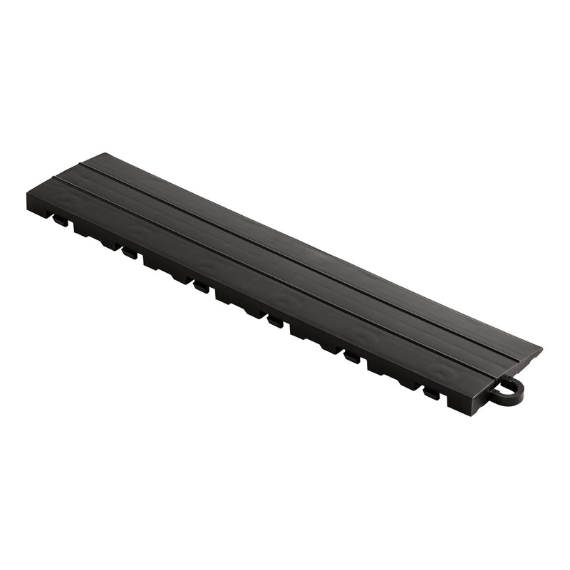 Speedway Tile Black Garage Floor Tile Ramp - Pegged (10 Pack)