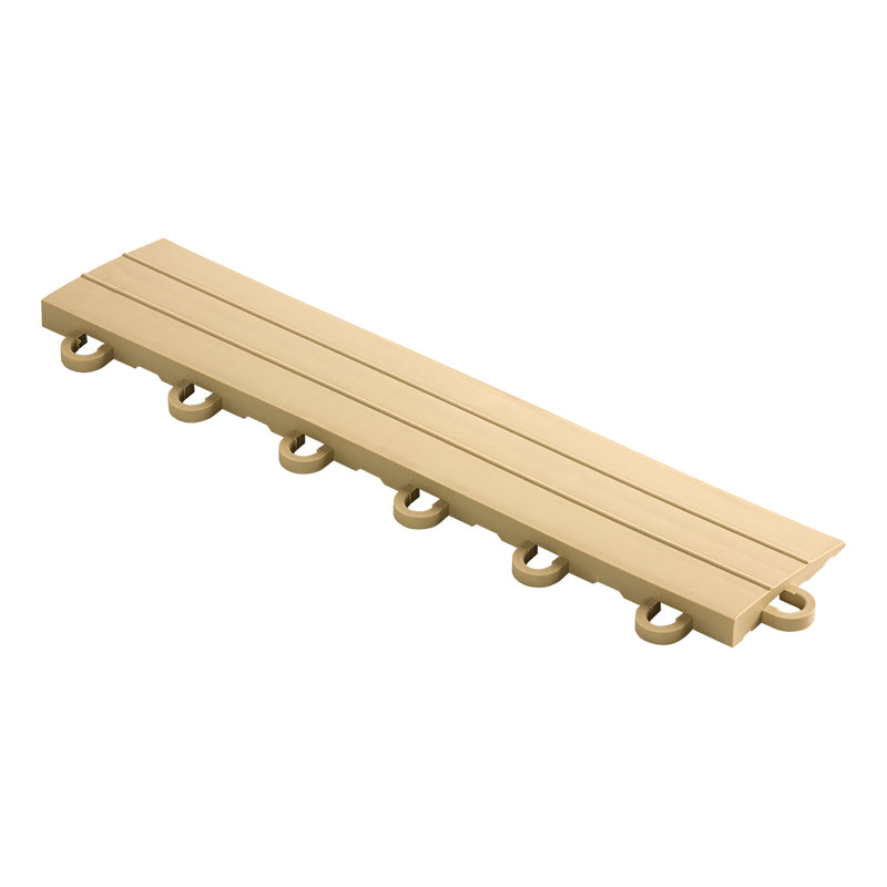 Speedway Tile Mocha Garage Floor Tile Ramp - Looped (10 Pack)