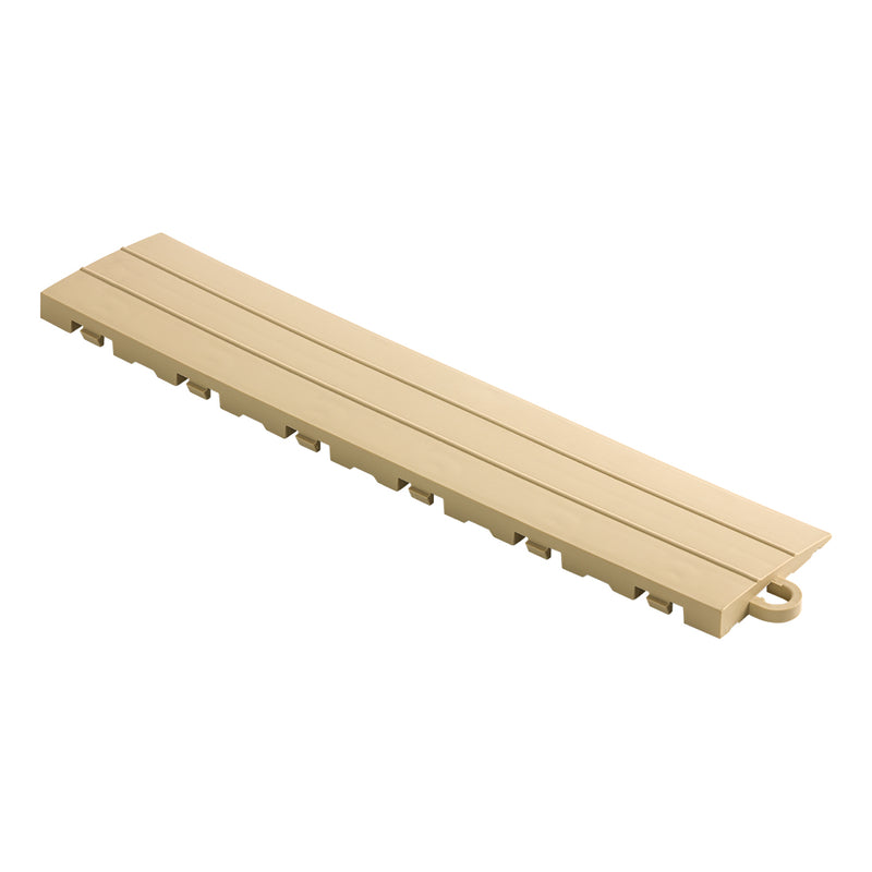 Speedway Tile Mocha Garage Floor Tile Ramp - Pegged (10 Pack)