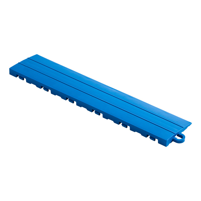 Speedway Tile Blue Garage Floor Tile Ramp - Pegged (10 Pack)