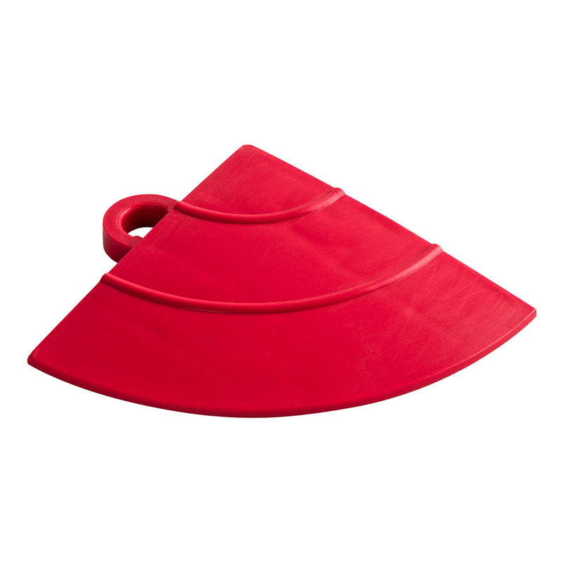 Speedway Tile Red Garage Floor Tile Ramp Corner (4 Pack)