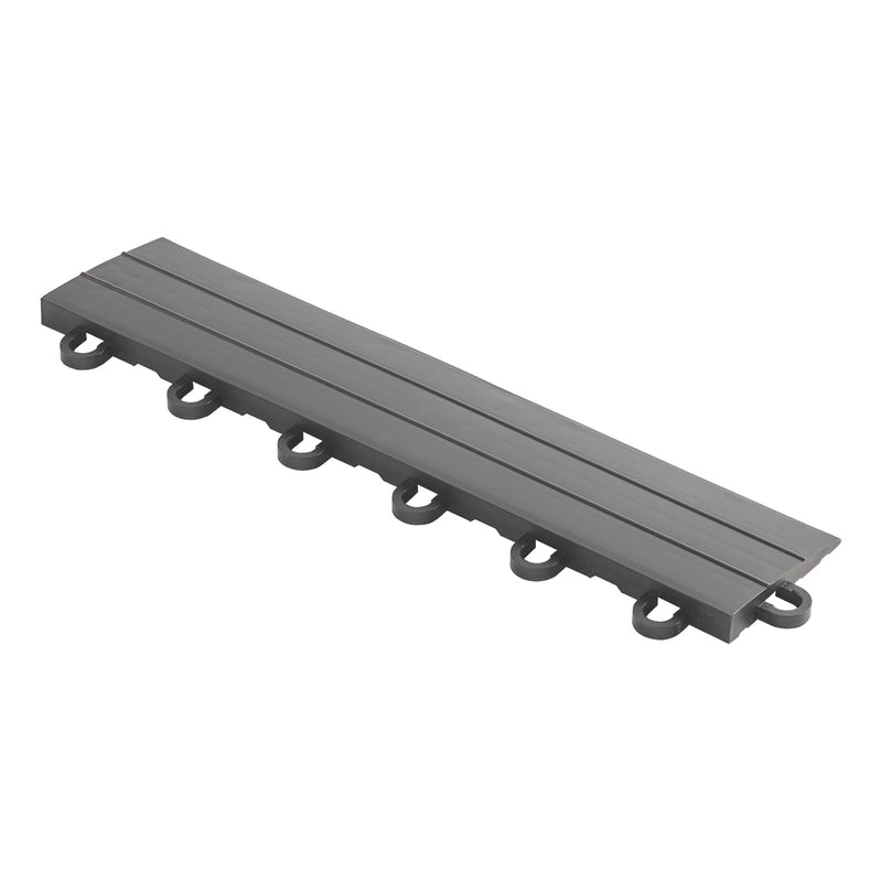Speedway Tile Grey Garage Floor Tile Ramp - Looped (10 Pack)