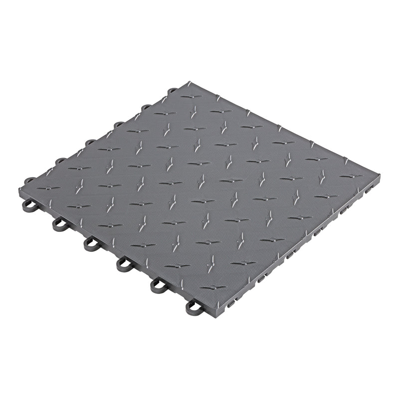 Speedway Tile 12" x 12" Grey Garage Floor Tile (10 Pack)