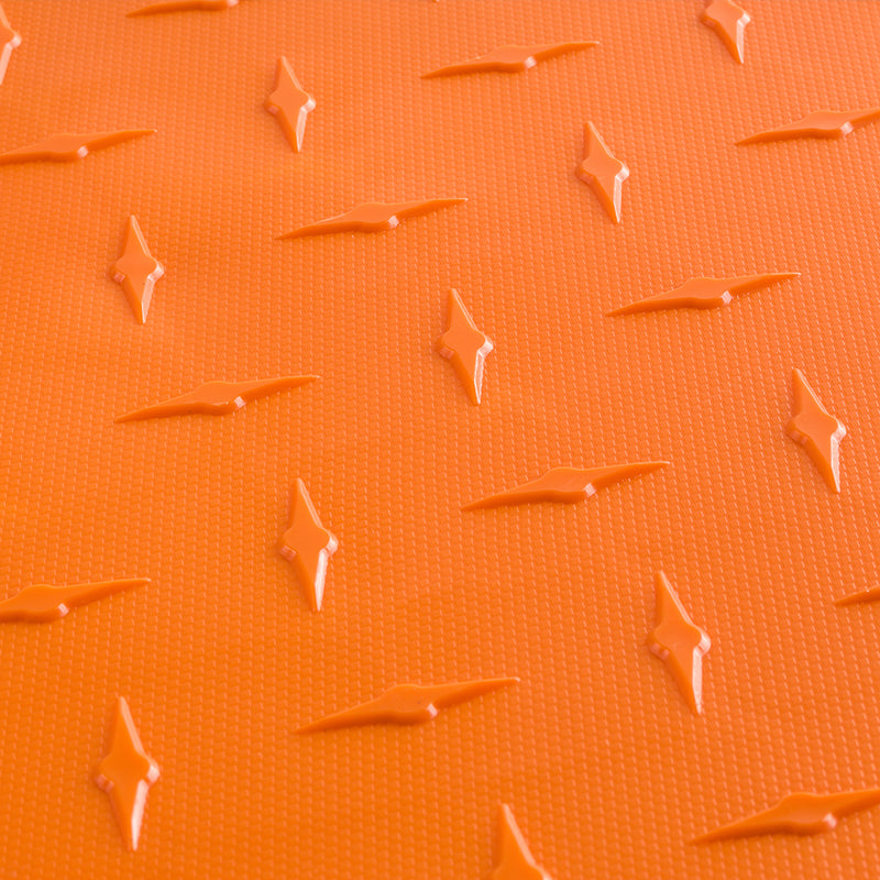 Speedway Tile 12" x 12" Orange Garage Floor Tile (50 Pack)