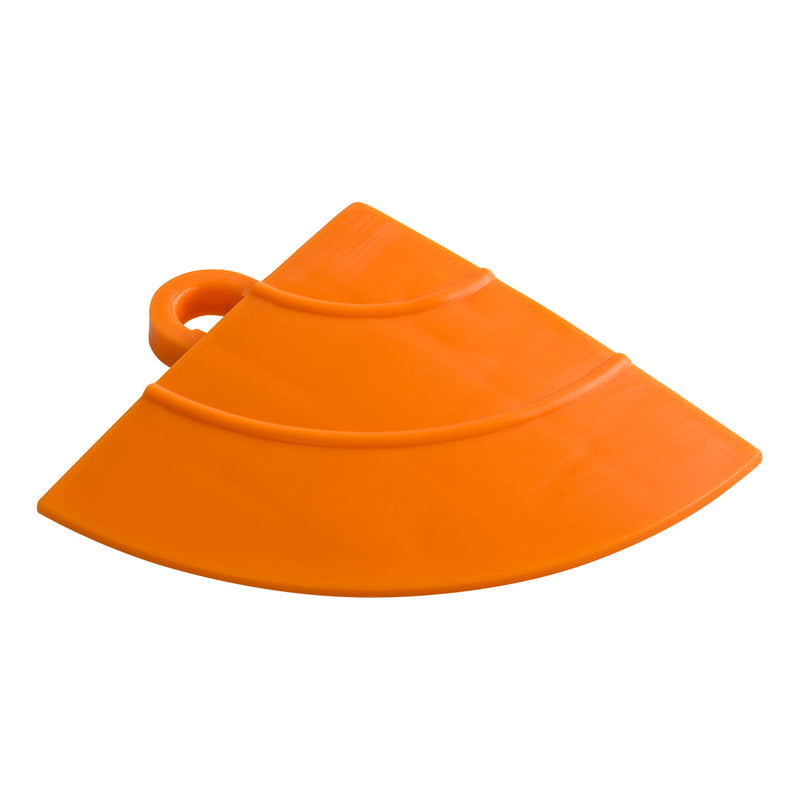 Speedway Tile Orange Garage Floor Tile Ramp Corner (4 Pack)
