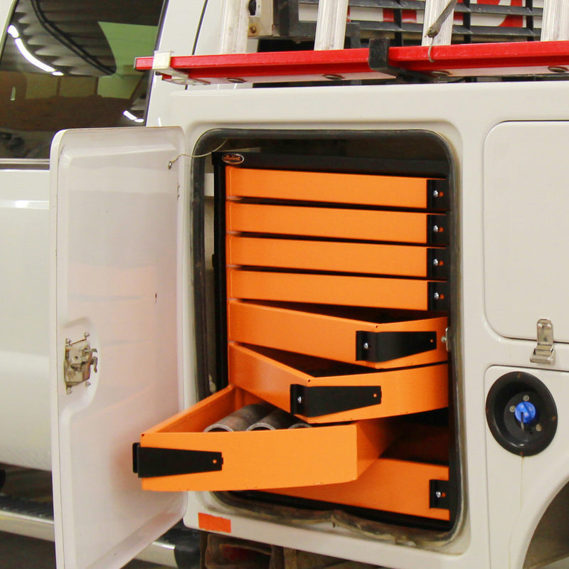 Swivel Storage Solutions 5-Drawer 24-Inch Service Tool Box