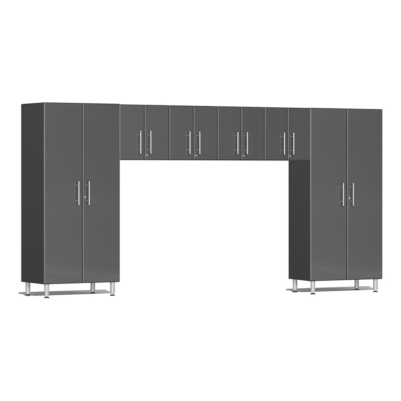 Ulti-MATE Garage 6-Piece Cabinet System in Graphite Grey Metallic