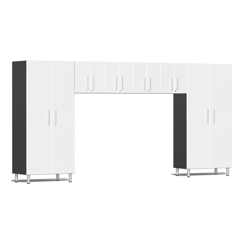 Ulti-MATE Garage 6-Piece Cabinet System in Starfire White Metallic