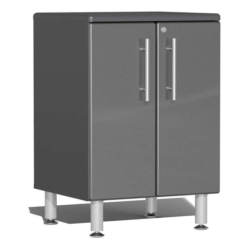 Ulti-MATE Garage 2-Door Base Cabinet in Graphite Grey Metallic