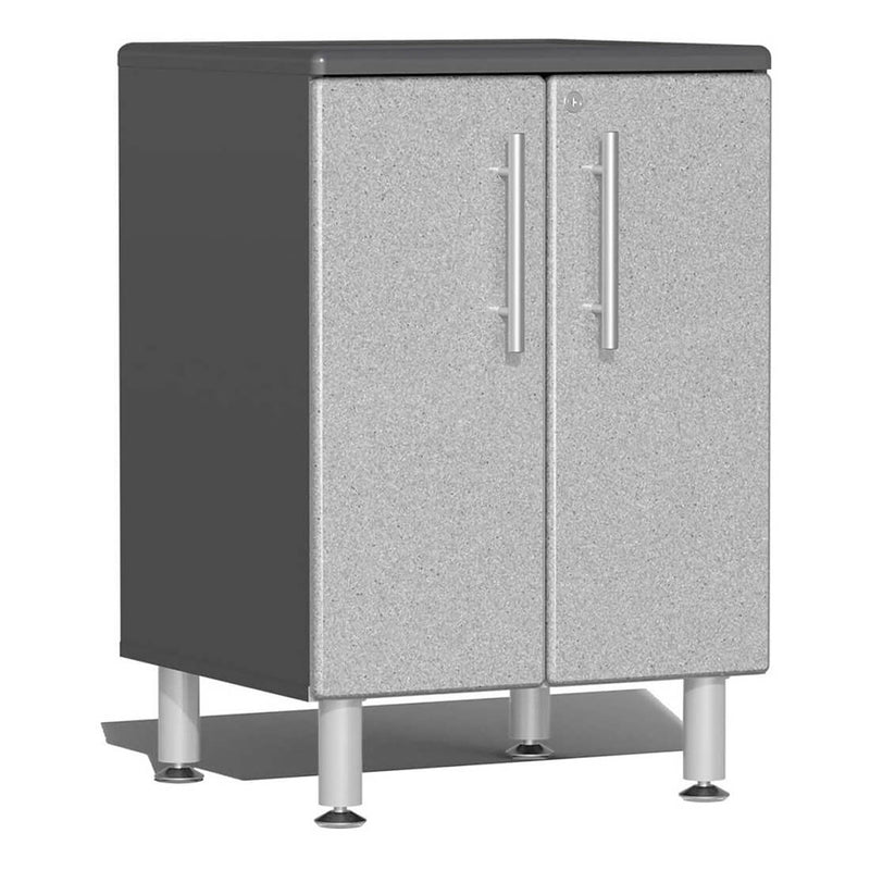 Ulti-MATE Garage 2-Door Base Cabinet in Stardust Silver Metallic