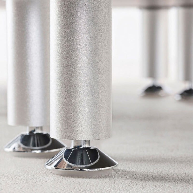 Ulti-MATE Garage 2-Door Tall Cabinet in Stardust Silver Metallic