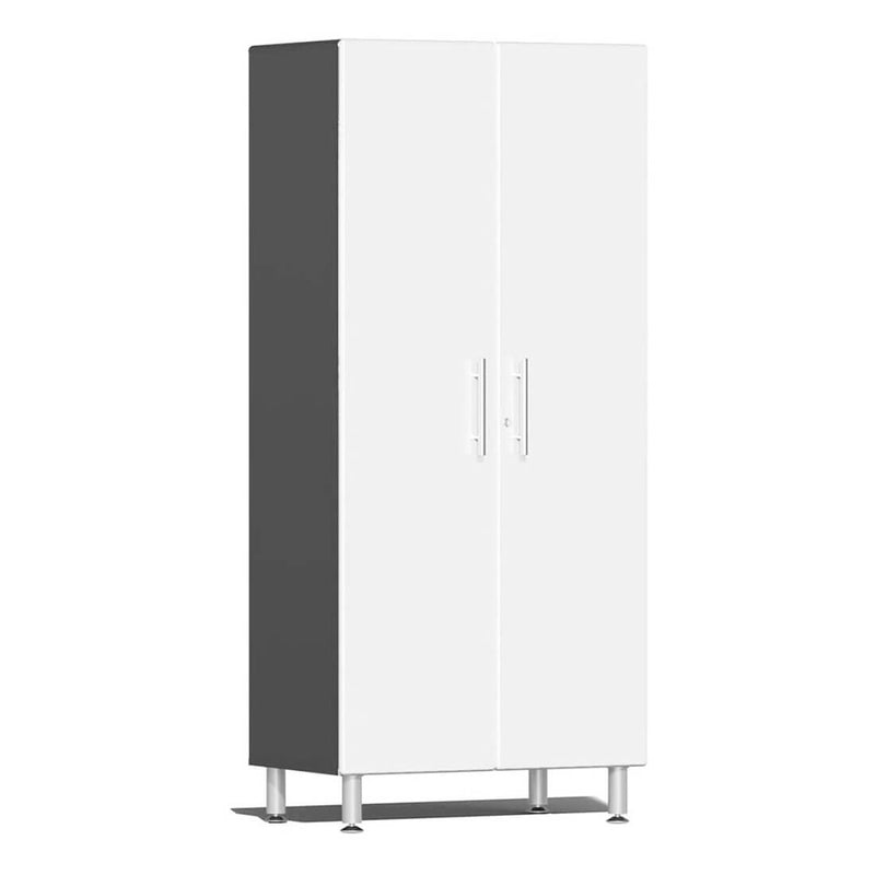 Ulti-MATE Garage 2-Door Tall Cabinet in Starfire White Metallic
