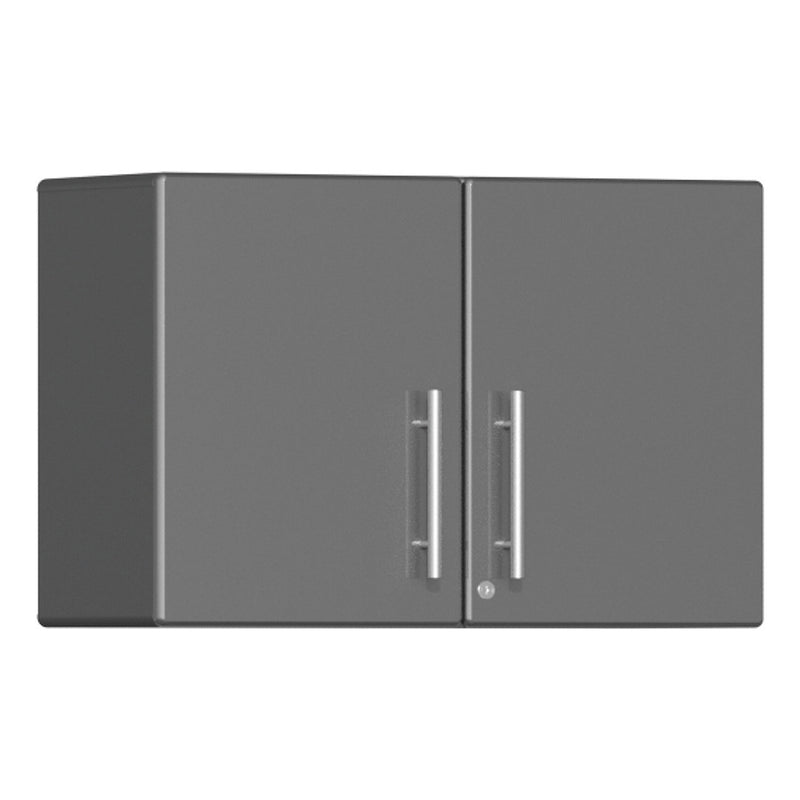 Ulti-MATE Garage 2-Door Oversized Wall Cabinet in Graphite Grey Metallic