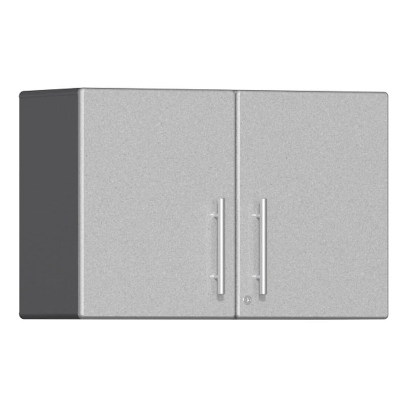 Ulti-MATE Garage 2-Door Oversized Wall Cabinet in Stardust Silver Metallic