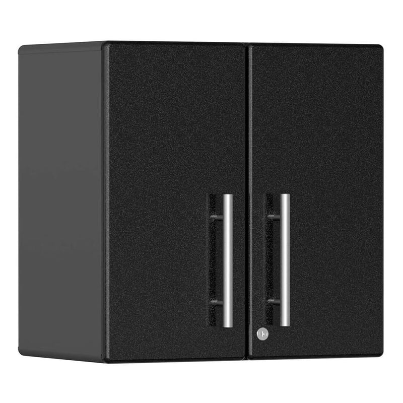 Ulti-MATE Garage 2-Door Wall Cabinet in Midnight Black Metallic
