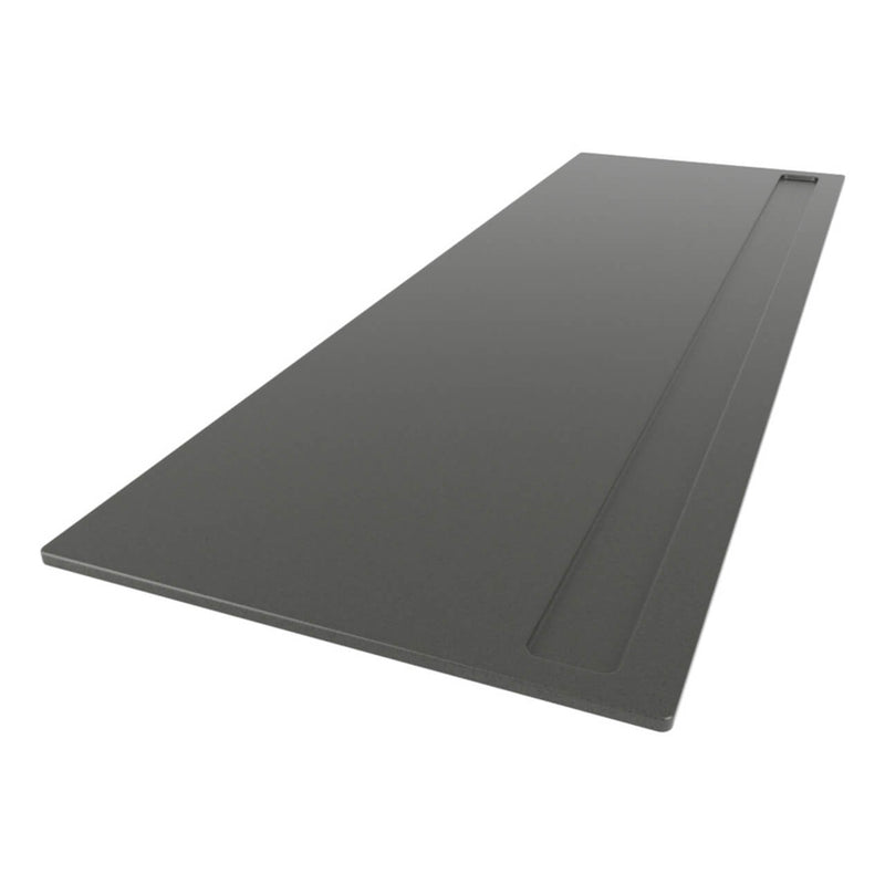 Ulti-MATE Garage 6-Foot Recessed Grey Channeled Worktop