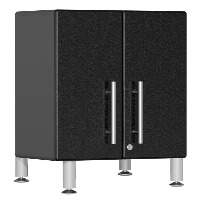 Ulti-MATE Garage 2-Door Multi-Purpose Base Cabinet in Midnight Black Metallic