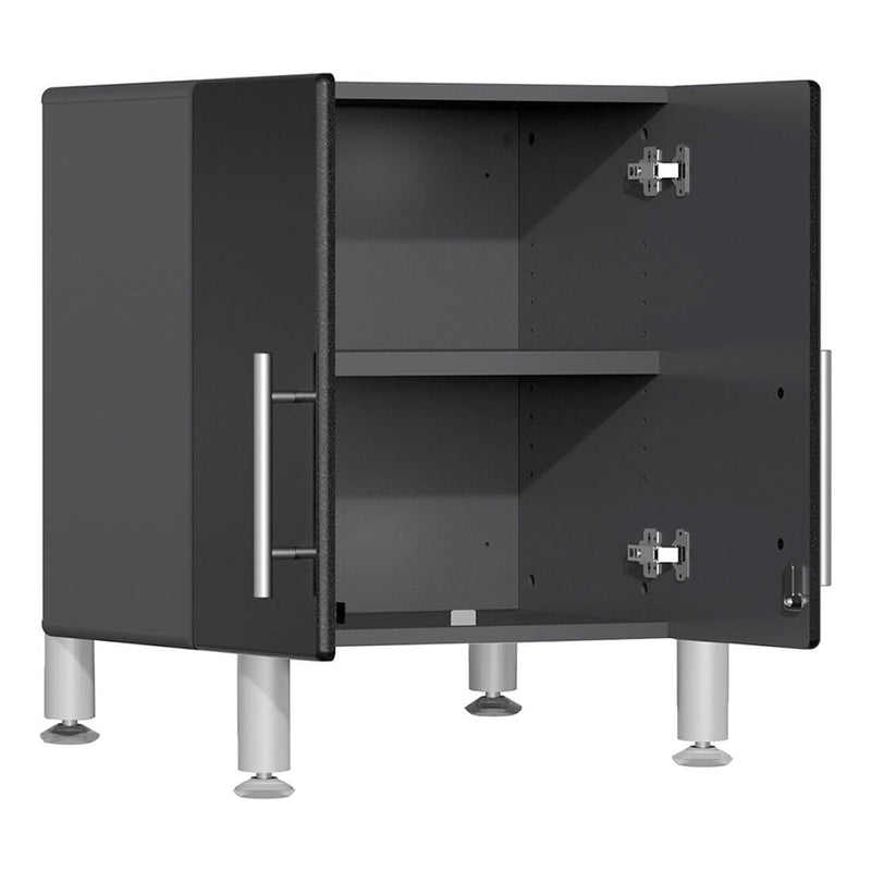 Ulti-MATE Garage 2-Door Multi-Purpose Base Cabinet in Midnight Black Metallic