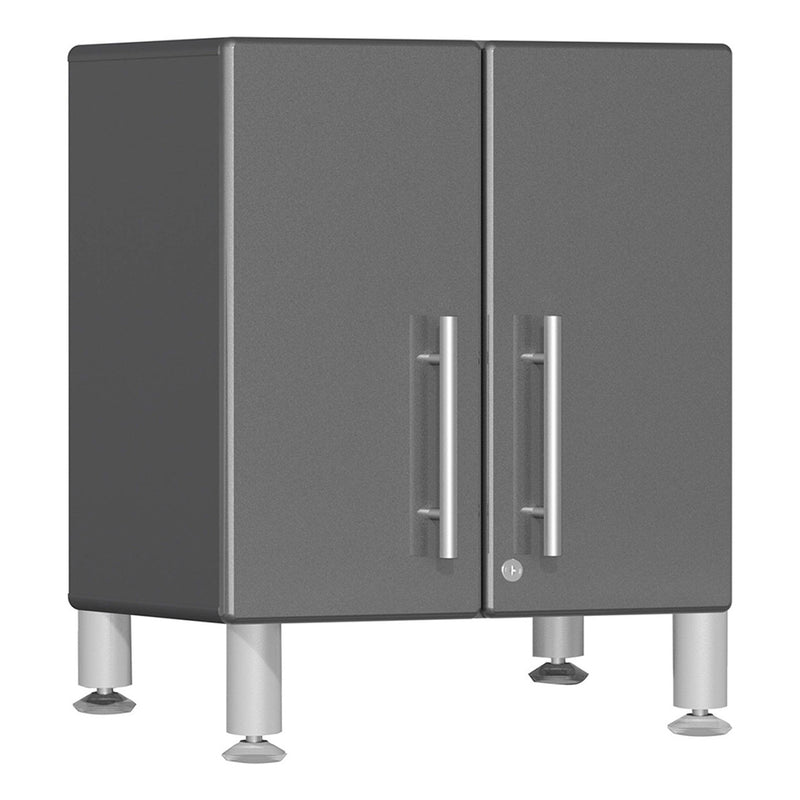 Ulti-MATE Garage 2-Door Multi-Purpose Base Cabinet in Graphite Grey Metallic