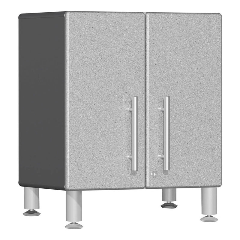 Ulti-MATE Garage 2-Door Multi-Purpose Base Cabinet in Stardust Silver Metallic
