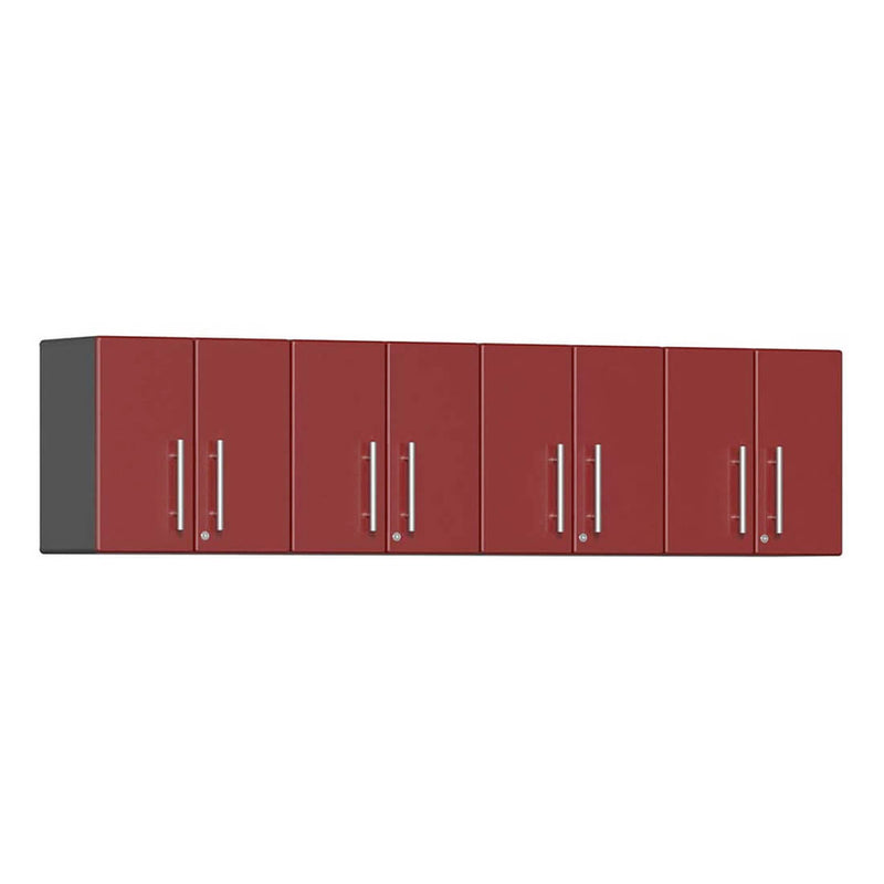 Ulti-MATE Garage 2-Door Wall Cabinet in Ruby Red Metallic (4-Pack)
