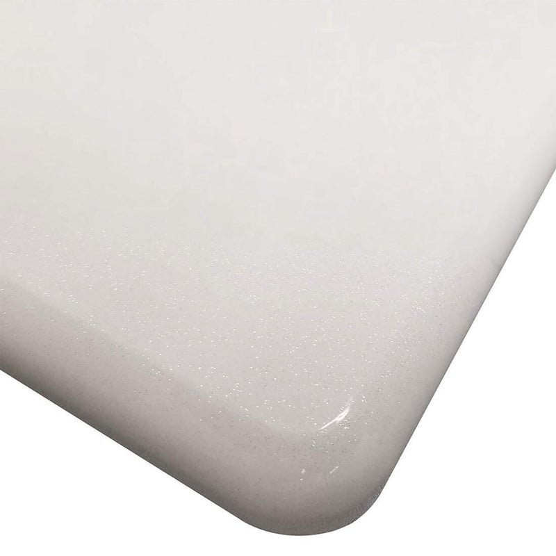 Ulti-MATE Garage 10-Piece Cabinet Kit with Channeled Worktop in Starfire White Metallic