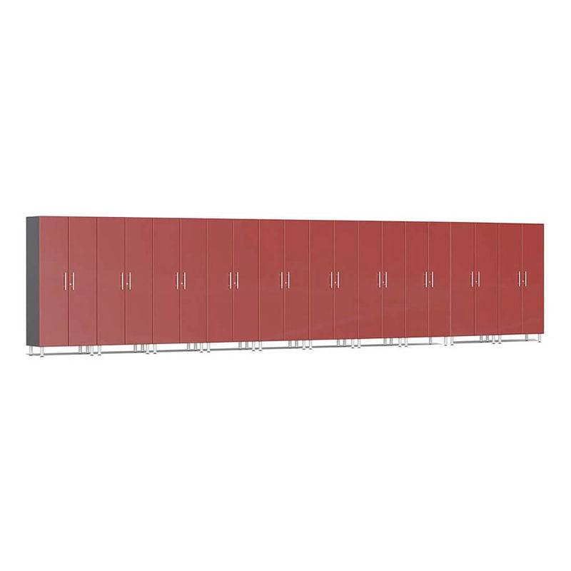 Ulti-MATE Garage 2-Door Tall Cabinet in Ruby Red Metallic (10-Pack)