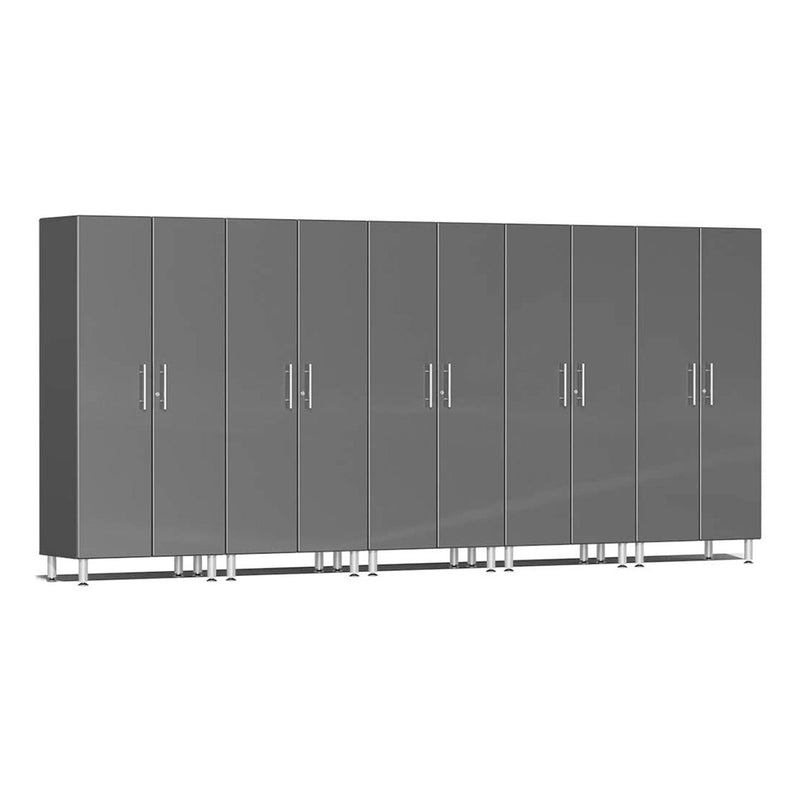 Ulti-MATE Garage 2-Door Tall Cabinet in Graphite Grey Metallic (5-Pack)