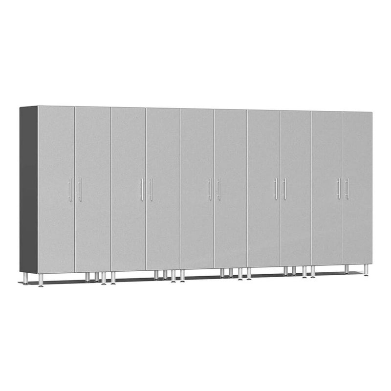 Ulti-MATE Garage 2-Door Tall Cabinet in Stardust Silver Metallic (5-Pack)