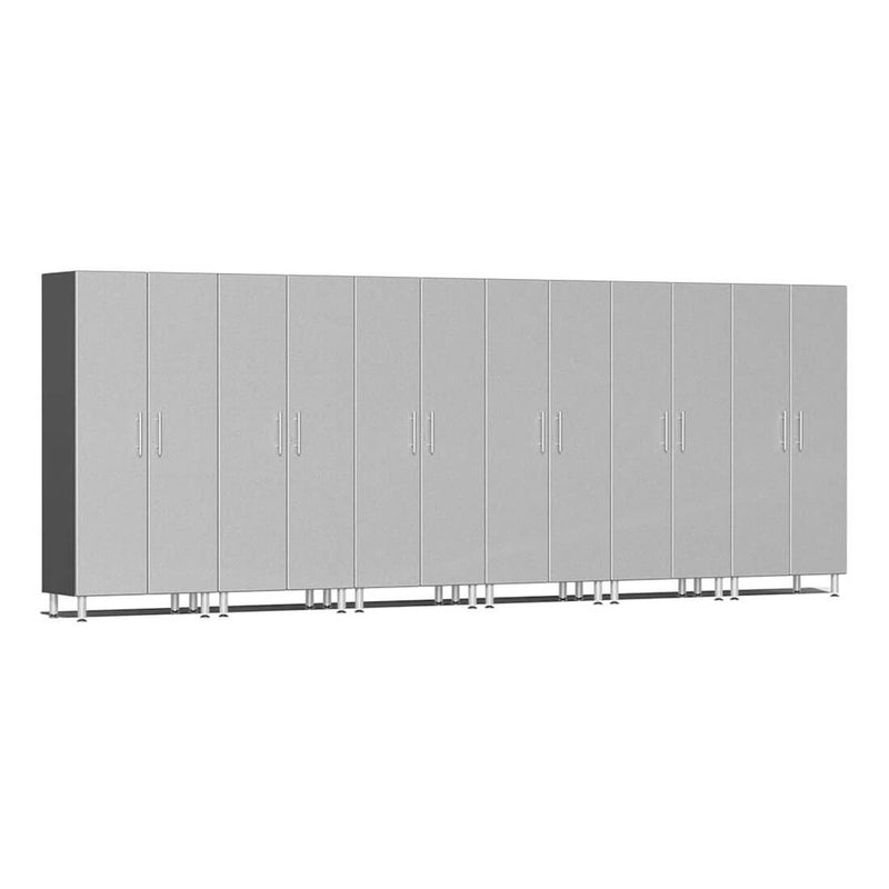 Ulti-MATE Garage 2-Door Tall Cabinet in Stardust Silver Metallic (6-Pack)