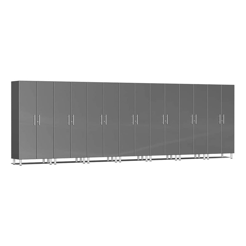 Ulti-MATE Garage 2-Door Tall Cabinet in Graphite Grey Metallic (7-Pack)