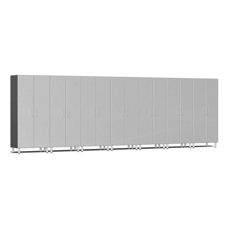 Ulti-MATE Garage 2-Door Tall Cabinet in Stardust Silver Metallic (7-Pack)