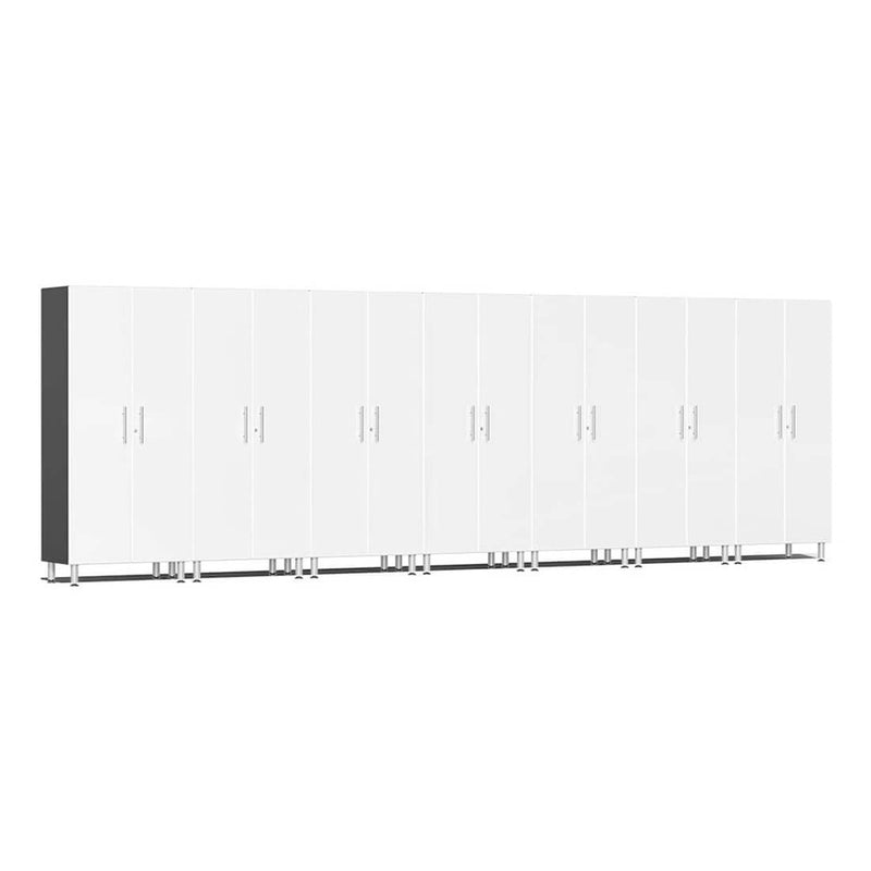 Ulti-MATE Garage 2-Door Tall Cabinet in Starfire White Metallic (7-Pack)