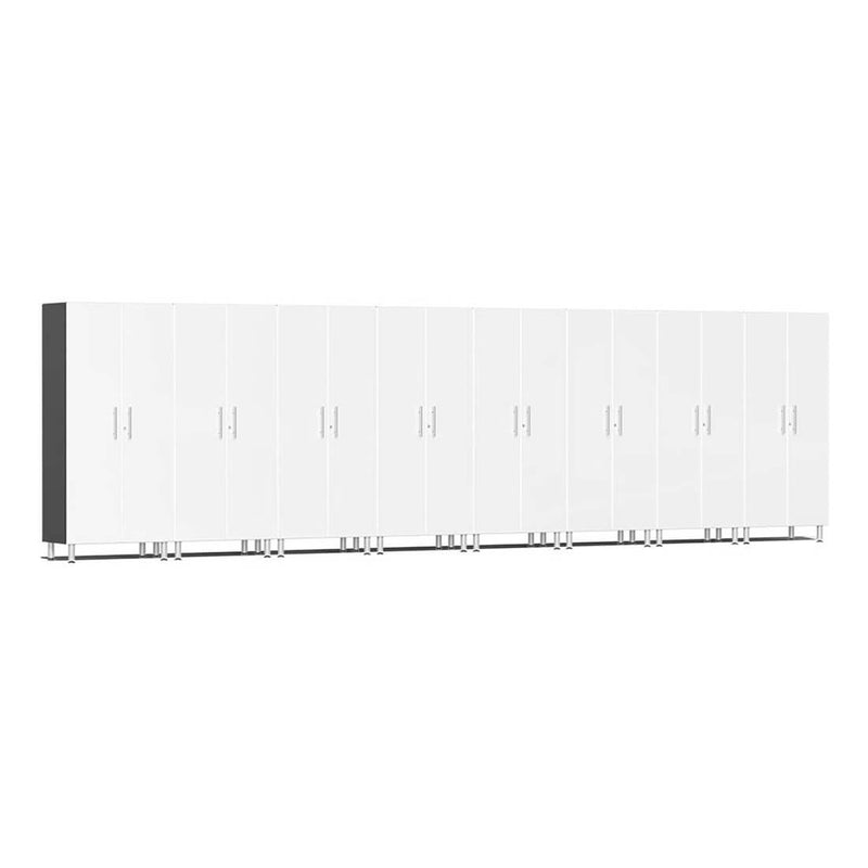 Ulti-MATE Garage 2-Door Tall Cabinet in Starfire White Metallic (8-Pack)