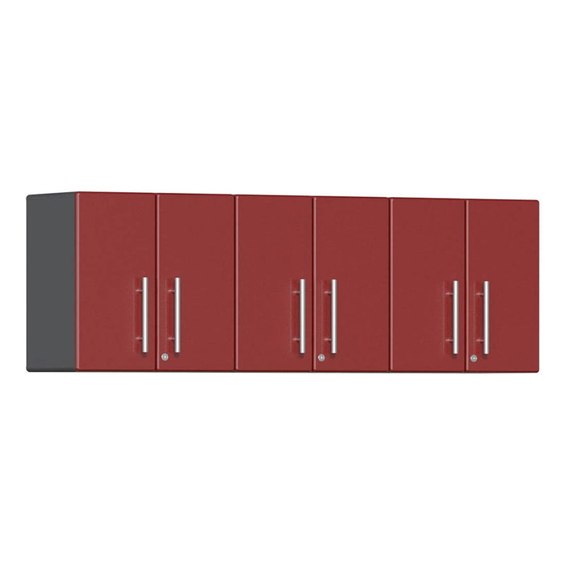 Ulti-MATE Garage 2-Door Wall Cabinet in Ruby Red Metallic (3-Pack)
